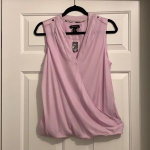 NWT White House Black Market silk tank blouse